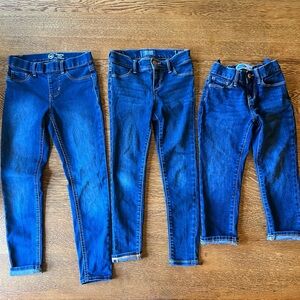 Classic Blue Denim Jeans & Capri Bundle